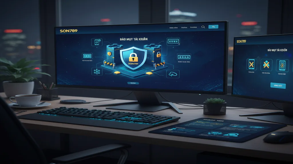 Bảo mật nick an toàn Son789