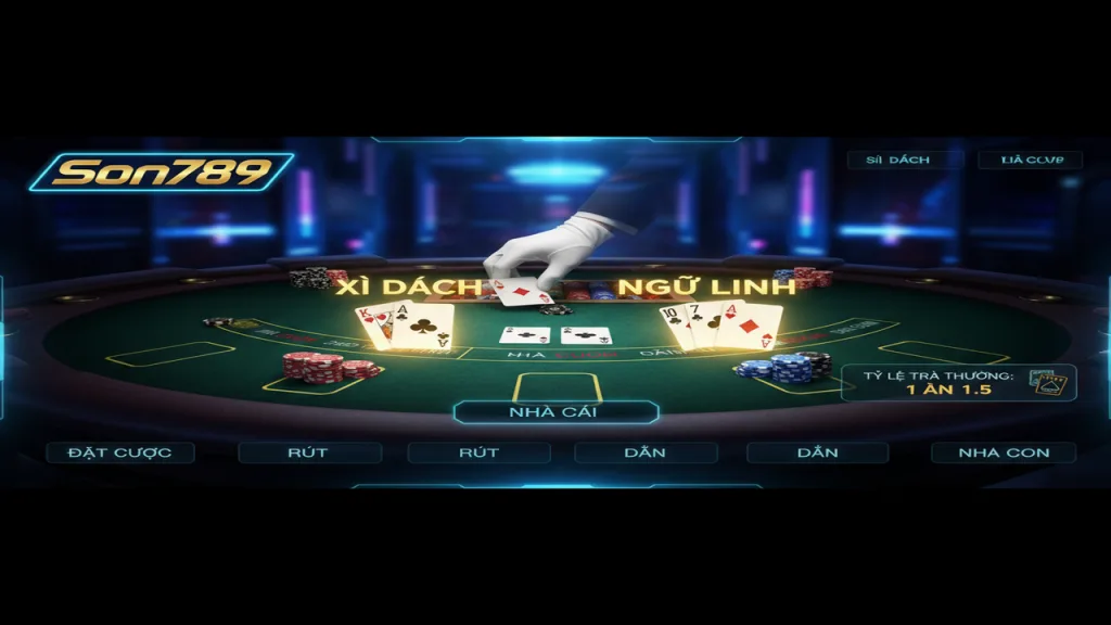 Cách chơi Xì Dách Son789