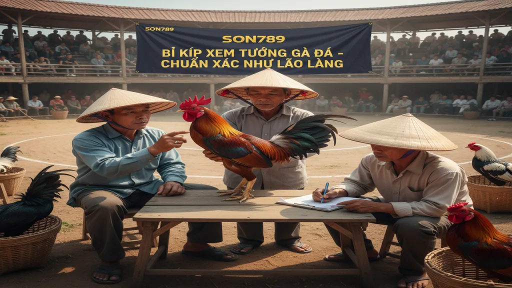 Cách xem tướng gà đá chuẩn xác 100% Son789