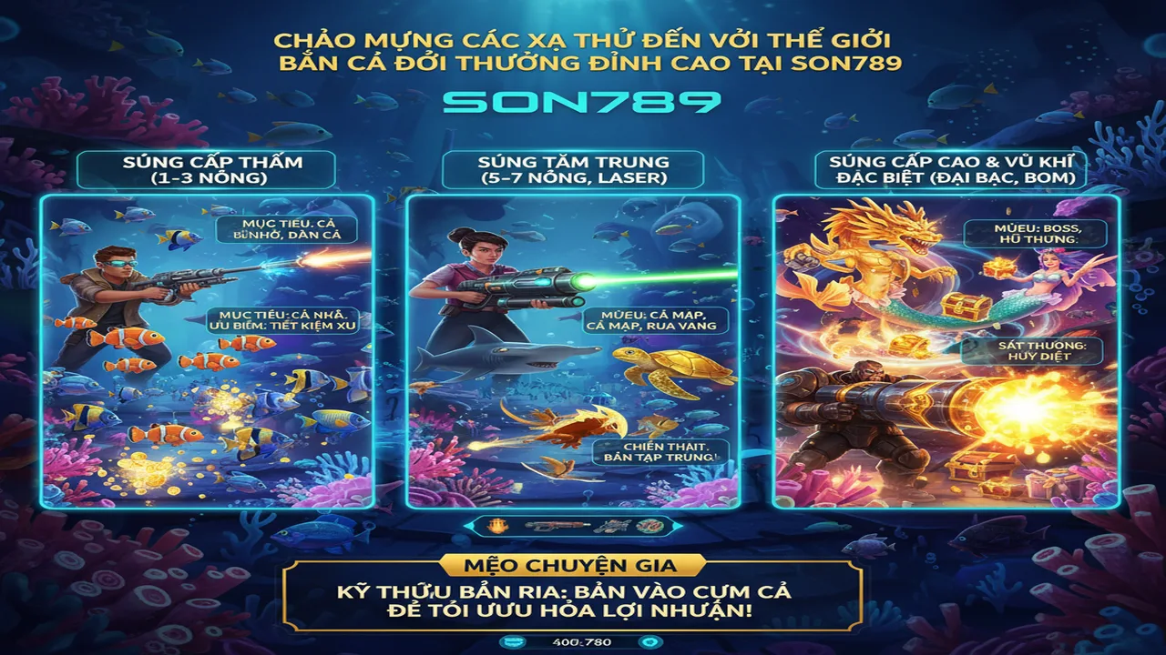Cách chọn súng chuẩn Son789