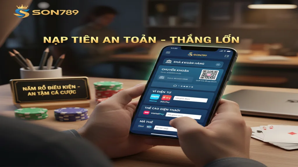 Điều kiện nạp tiền Son789