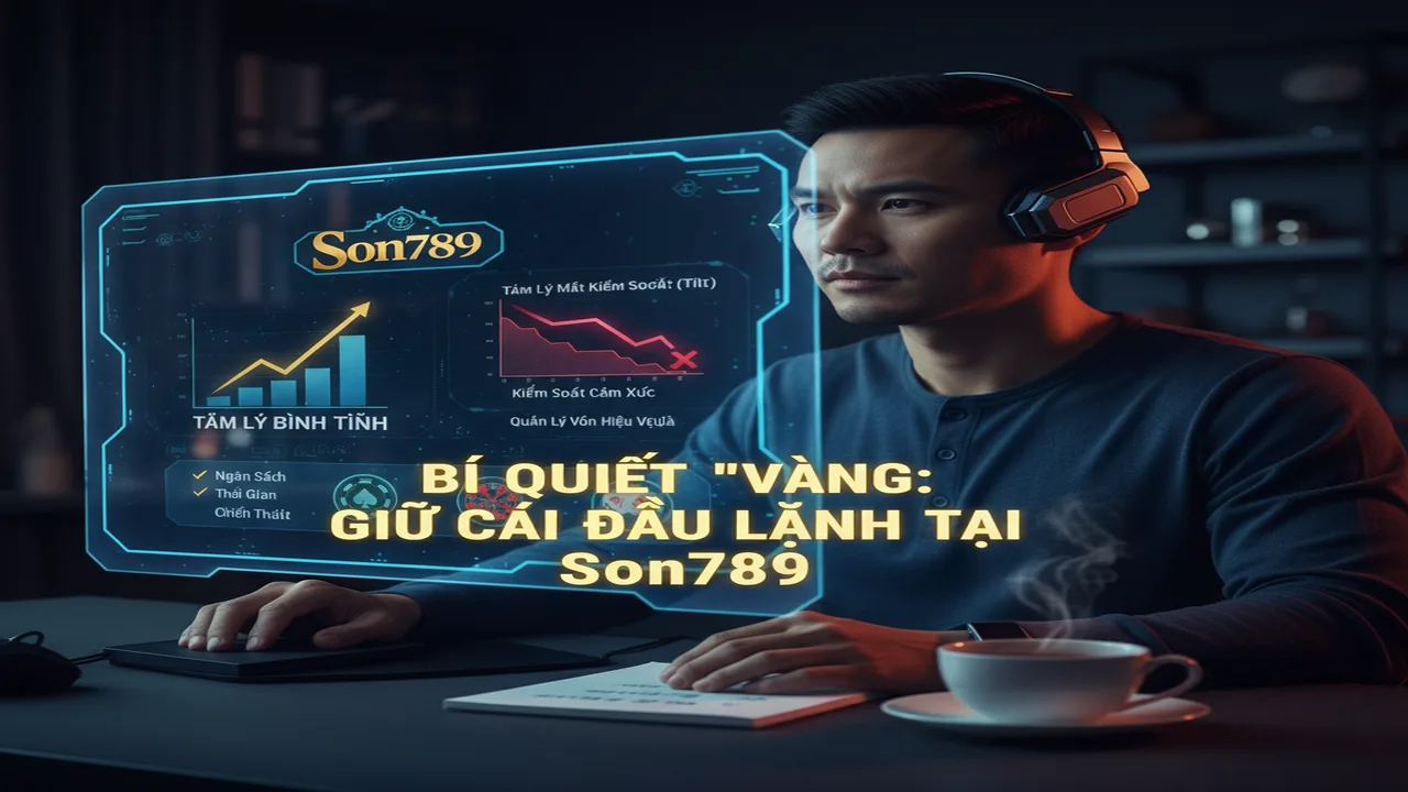 Mẹo giữ bình tĩnh Son789