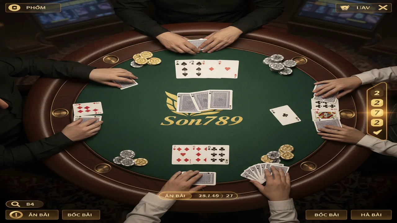 Luật chơi Phỏm Son789