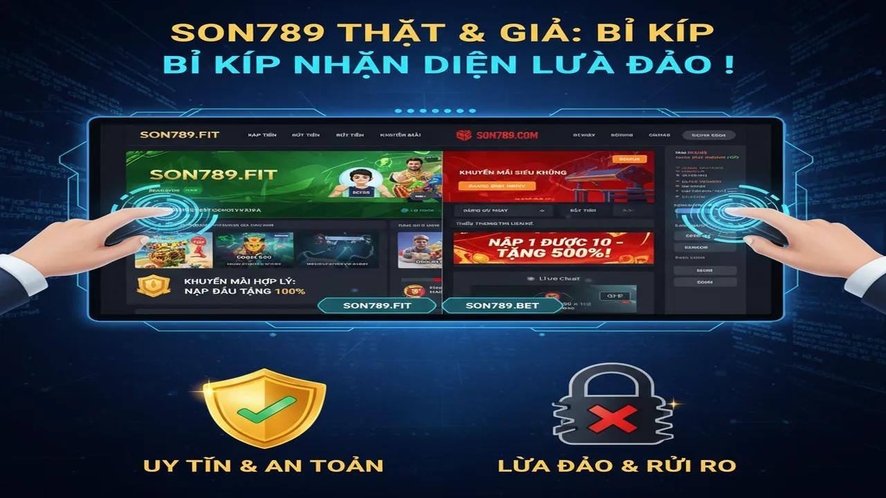 Nhận biết trang lừa đảo Son789