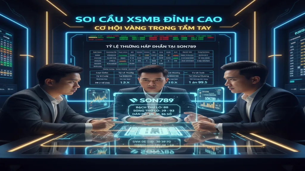 Soi cầu XSMB Son789