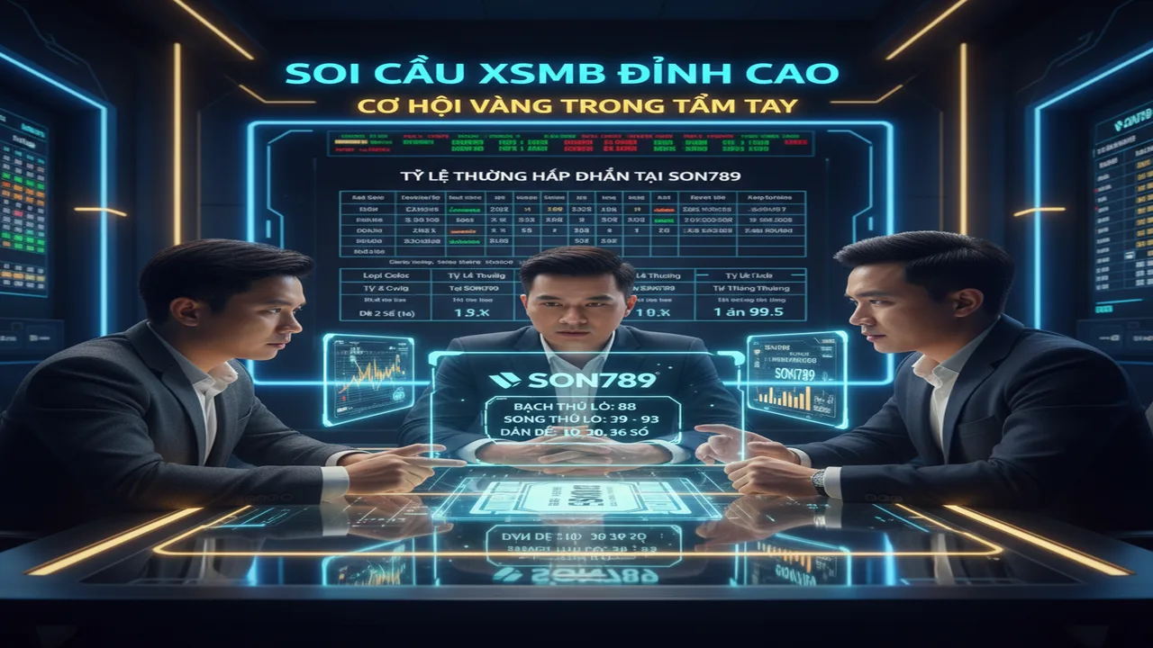 Soi cầu XSMB Son789