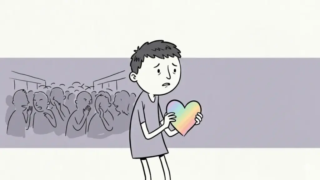 Tiếp tục sống trong cô độc hay tạo vỏ bọc người đàn ông mạnh mẽ